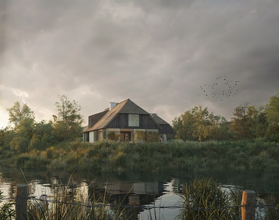 Catsand Island: 10 ruime landgoedkavels huisvesten elk een volledig afgezonderd landhuis, omringd door een zee van groen. 